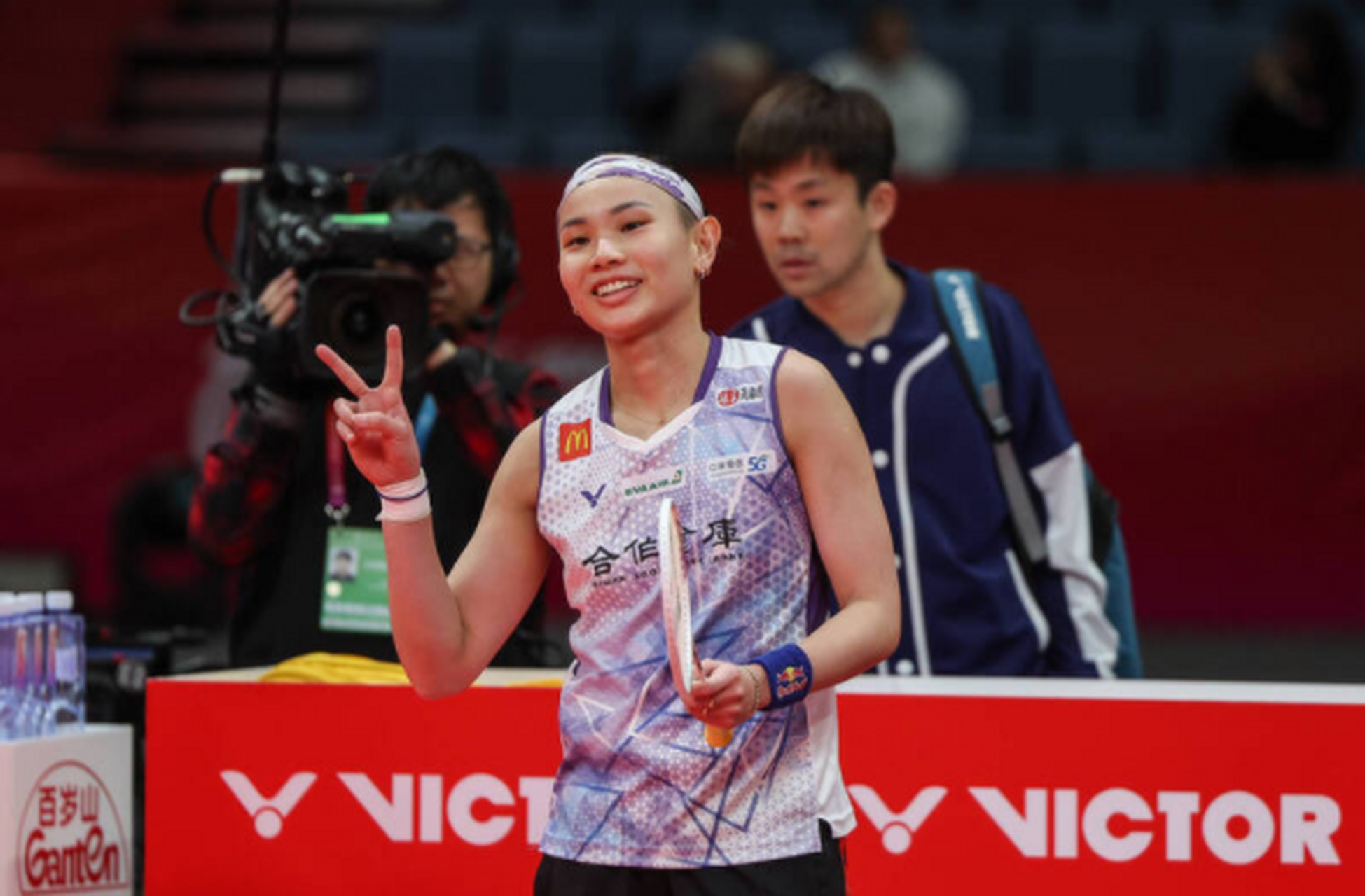 中国羽毛球队强势泰国羽毛球队，戴资颖惊艳世界